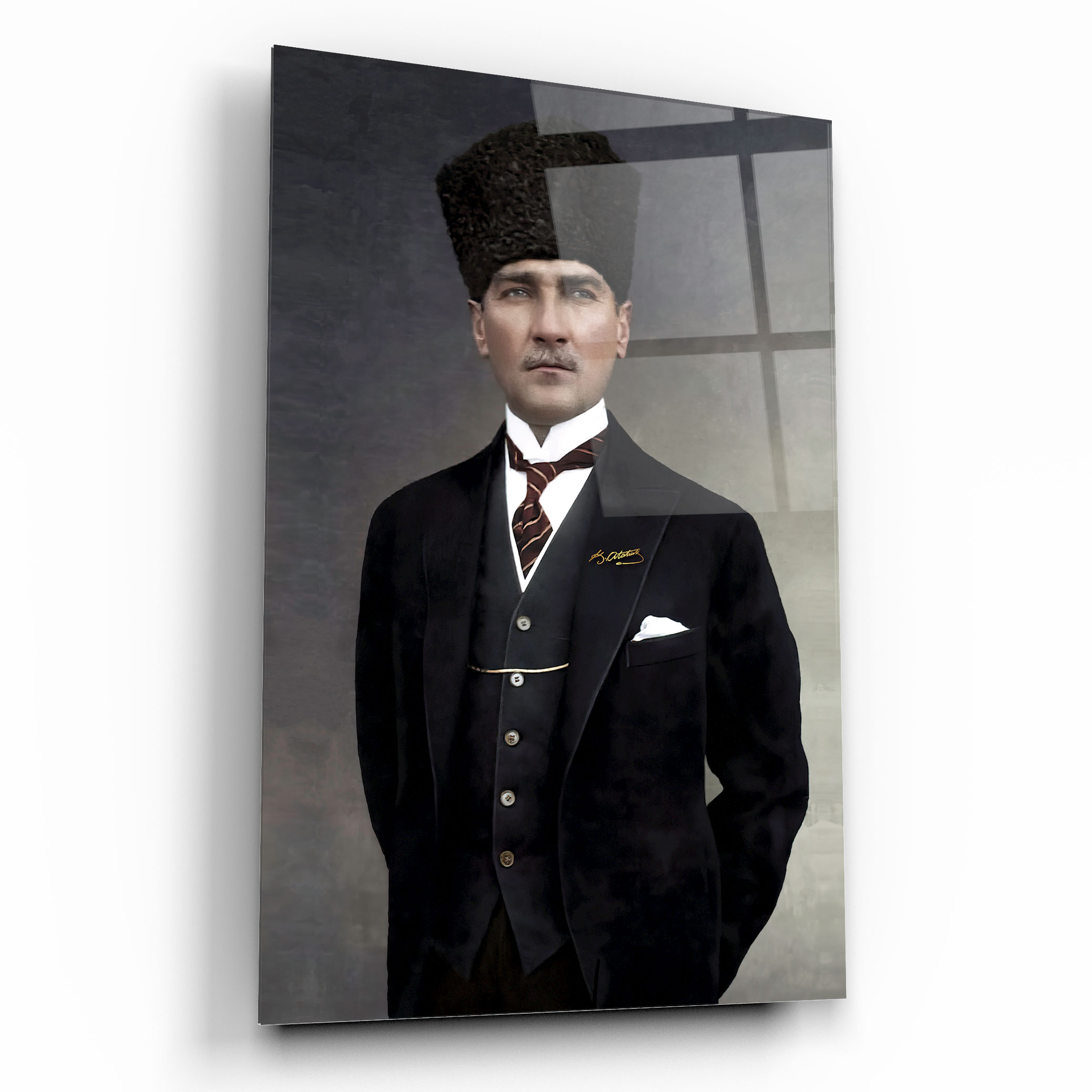 Atatürk Cam Tablo