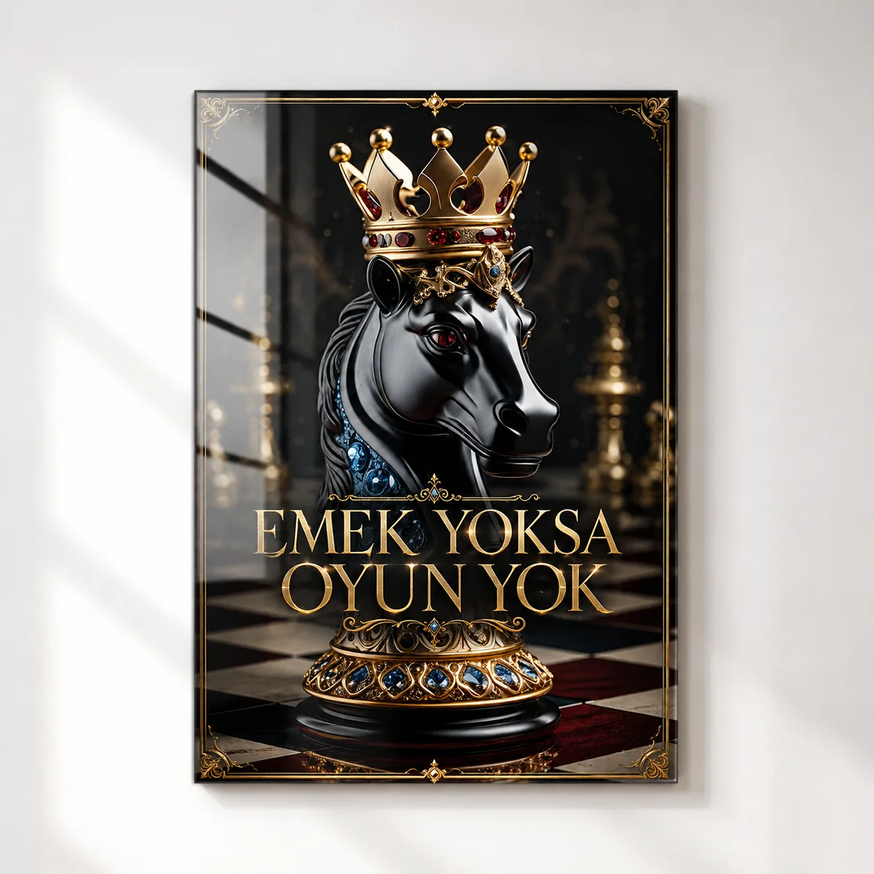 Emek Varsa Oyun Var: Kral At Dikey Cam Tablo